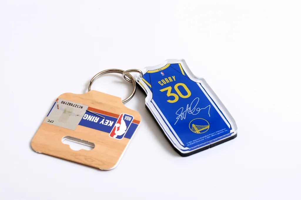 NBA配件 Stephen Curry 金州勇士藍 球衣 鑰匙圈 Wincraft 官方授權正品 全新