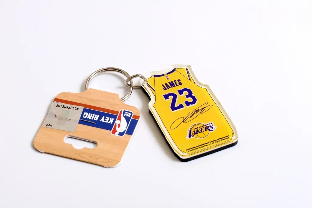 NBA配件 Lebron James 洛杉磯湖人黃 球衣 鑰匙圈 Wincraft 官方授權正品 全新
