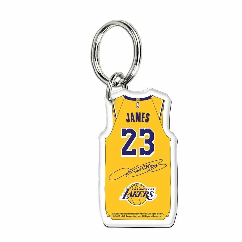 NBA配件 Lebron James 洛杉磯湖人黃 球衣 鑰匙圈 Wincraft 官方授權正品 全新
