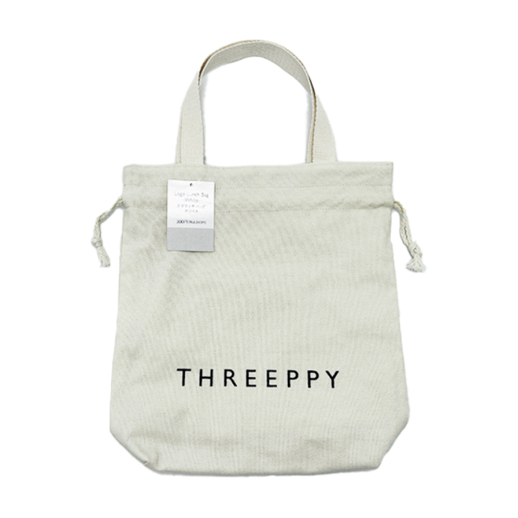 TP Logo便當袋/白 31×22×8cm