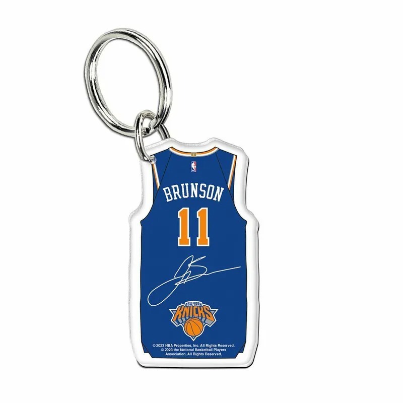 NBA配件 Jalen Brunson 紐約尼克藍 球衣 鑰匙圈 Wincraft 官方授權正品 全新
