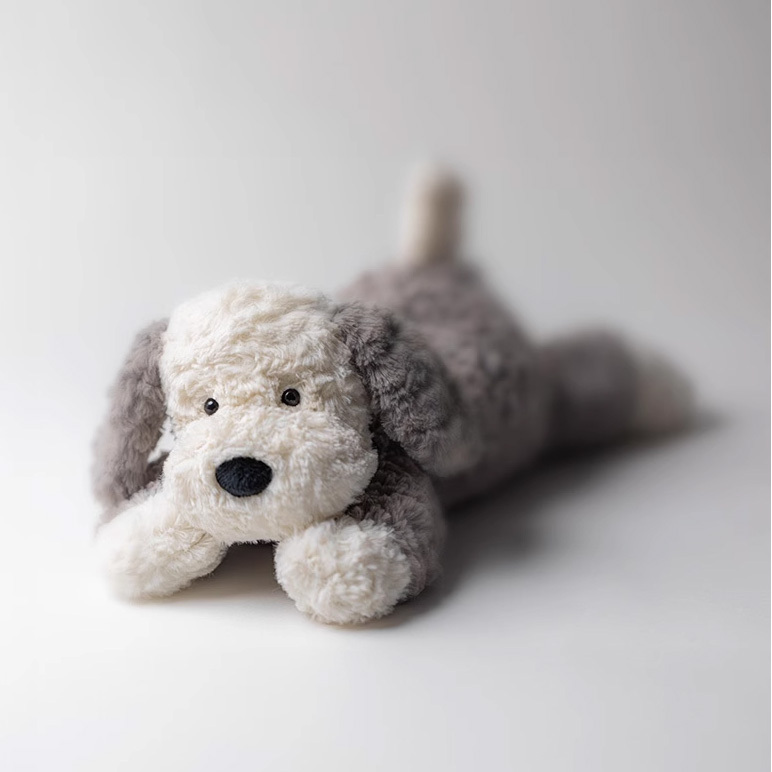 英國 JELLYCAT Tumblie Sheep Dog 牧羊犬 35cm 趴趴狗