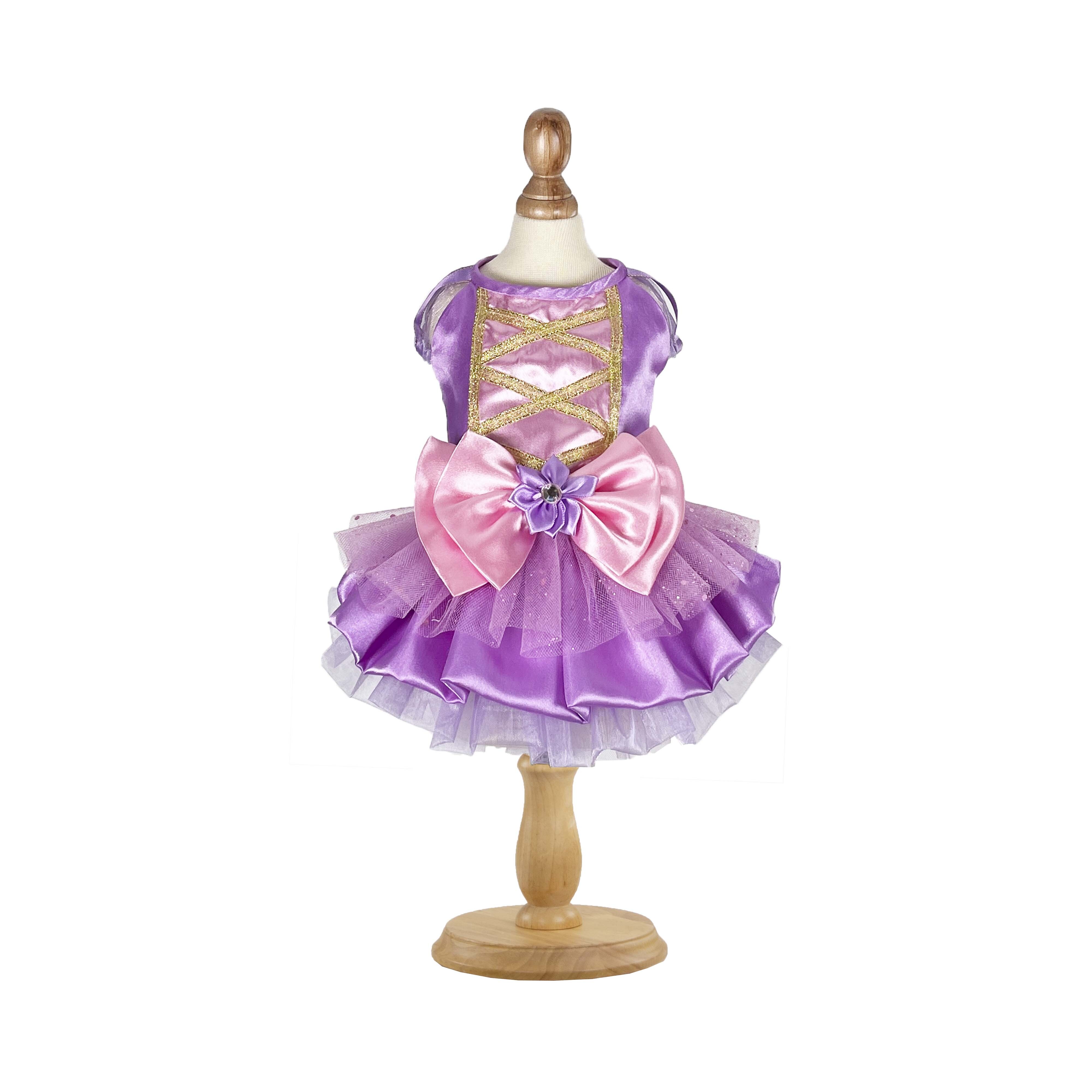 Purple Princess Dress (excluded Headband)