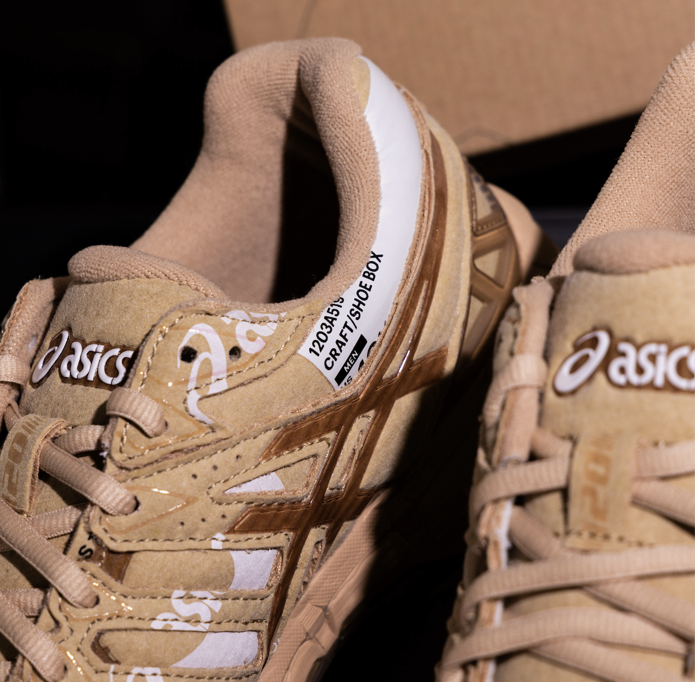 -(D4a)-DOUBLET X ASICS GEL-KAYANO 20 "CARDBOARD" 聯名款 鞋盒紙板 麂皮 棕色-1203A519-200