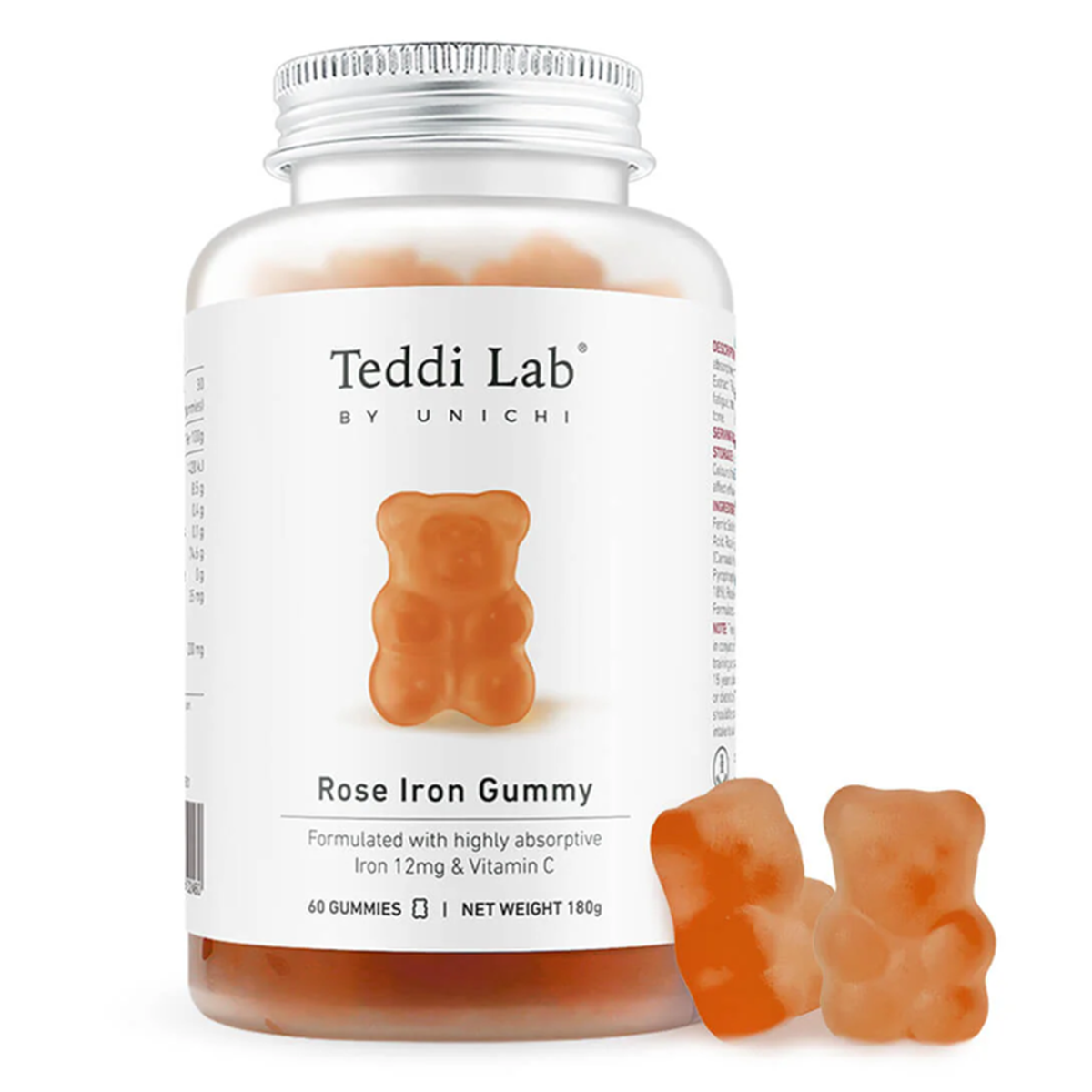 Unichi - 澳洲小熊富鐵軟糖60粒（平行進口）