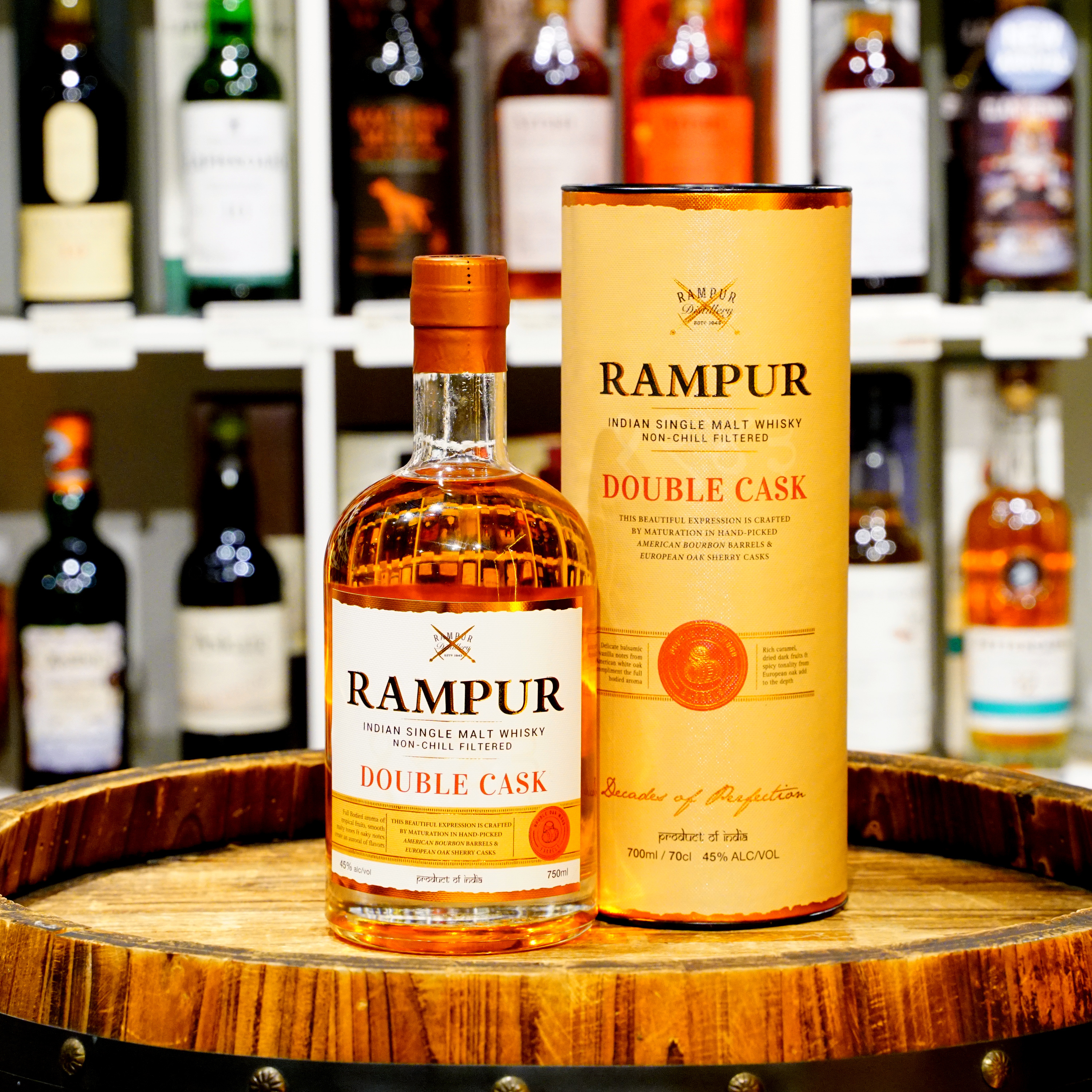 Rampur Double Cask Indian Single Malt Whisky