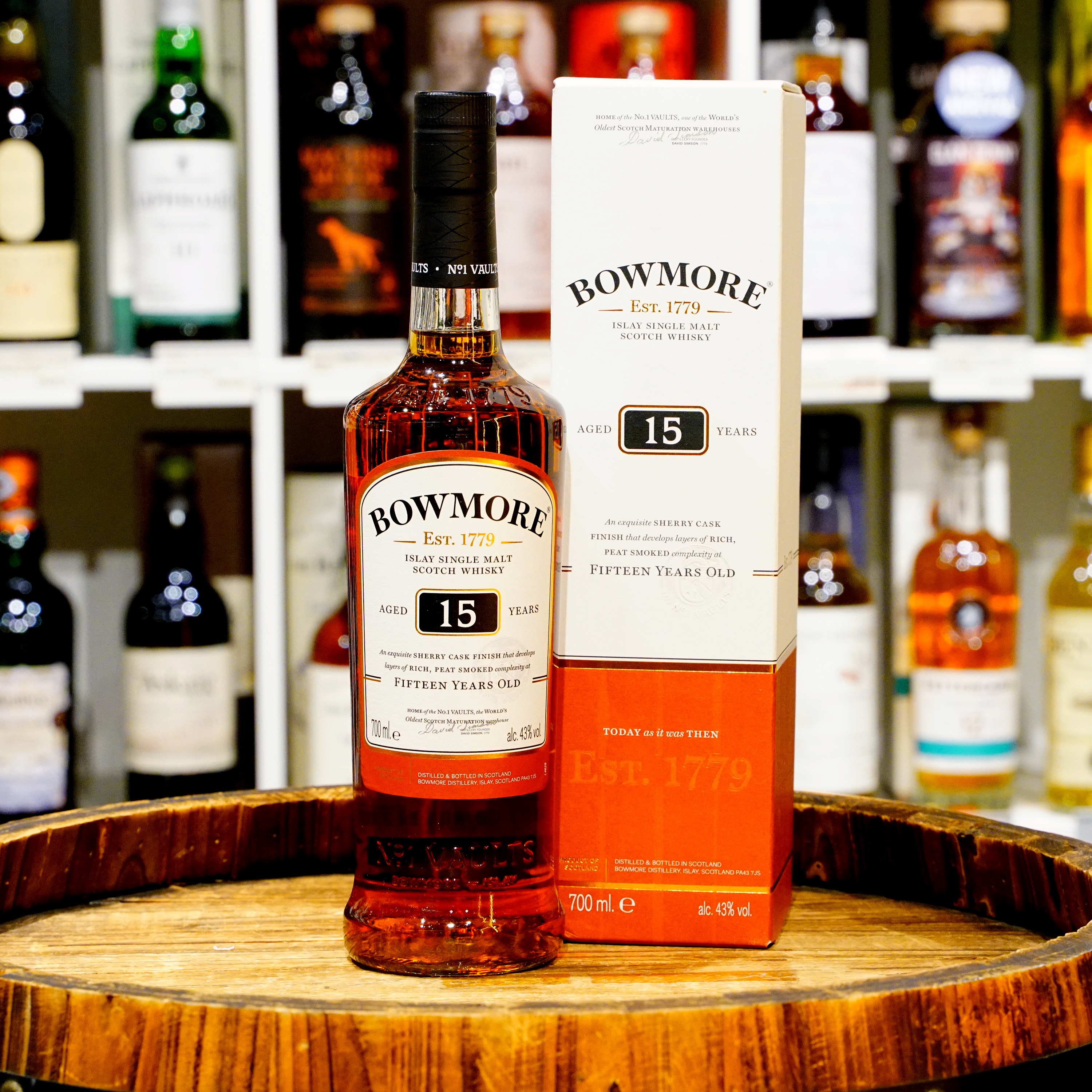 Bowmore 15 Year Old Single Malt Scotch Whisky