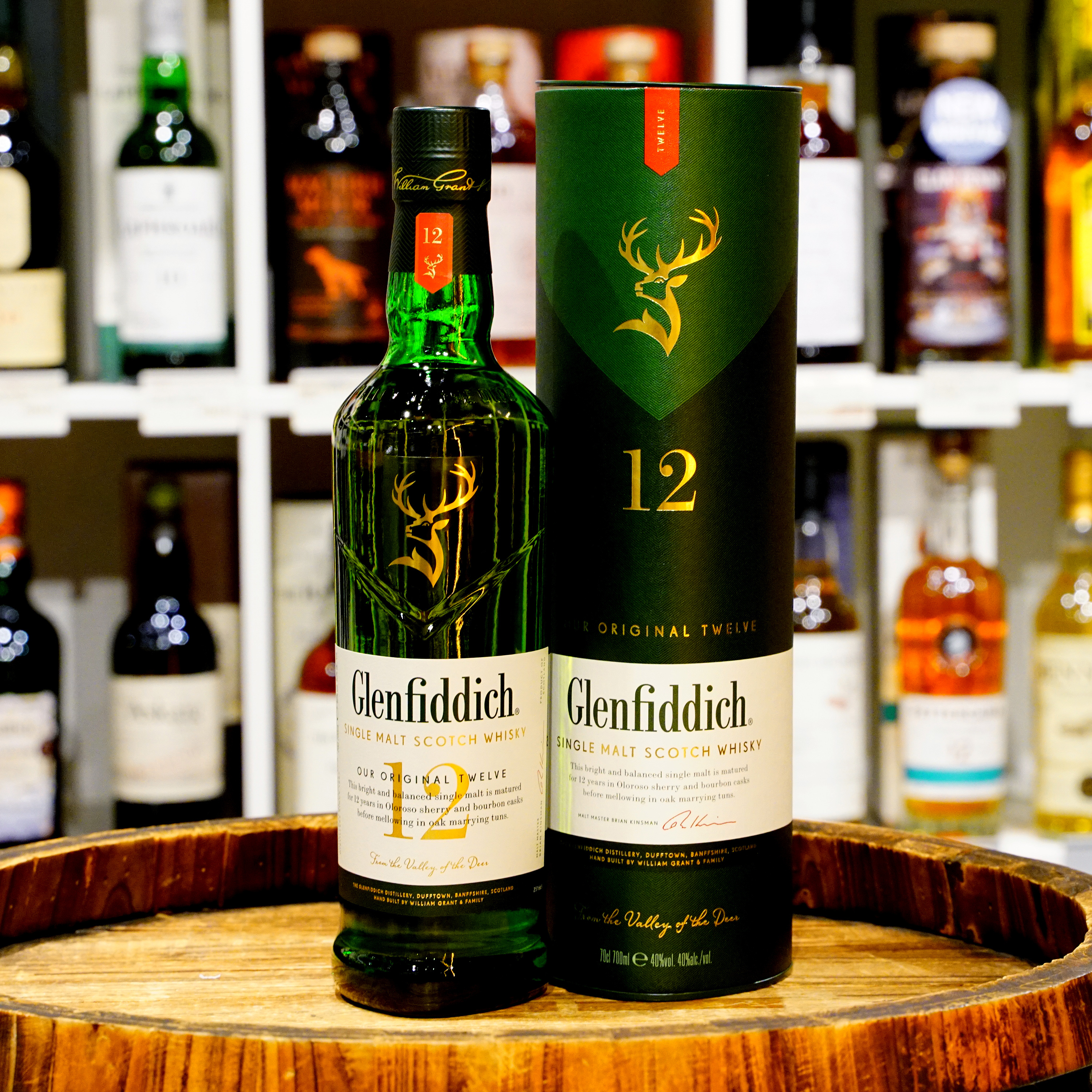 Glenfiddich 12 Year Old Single Malt Scotch Whisky