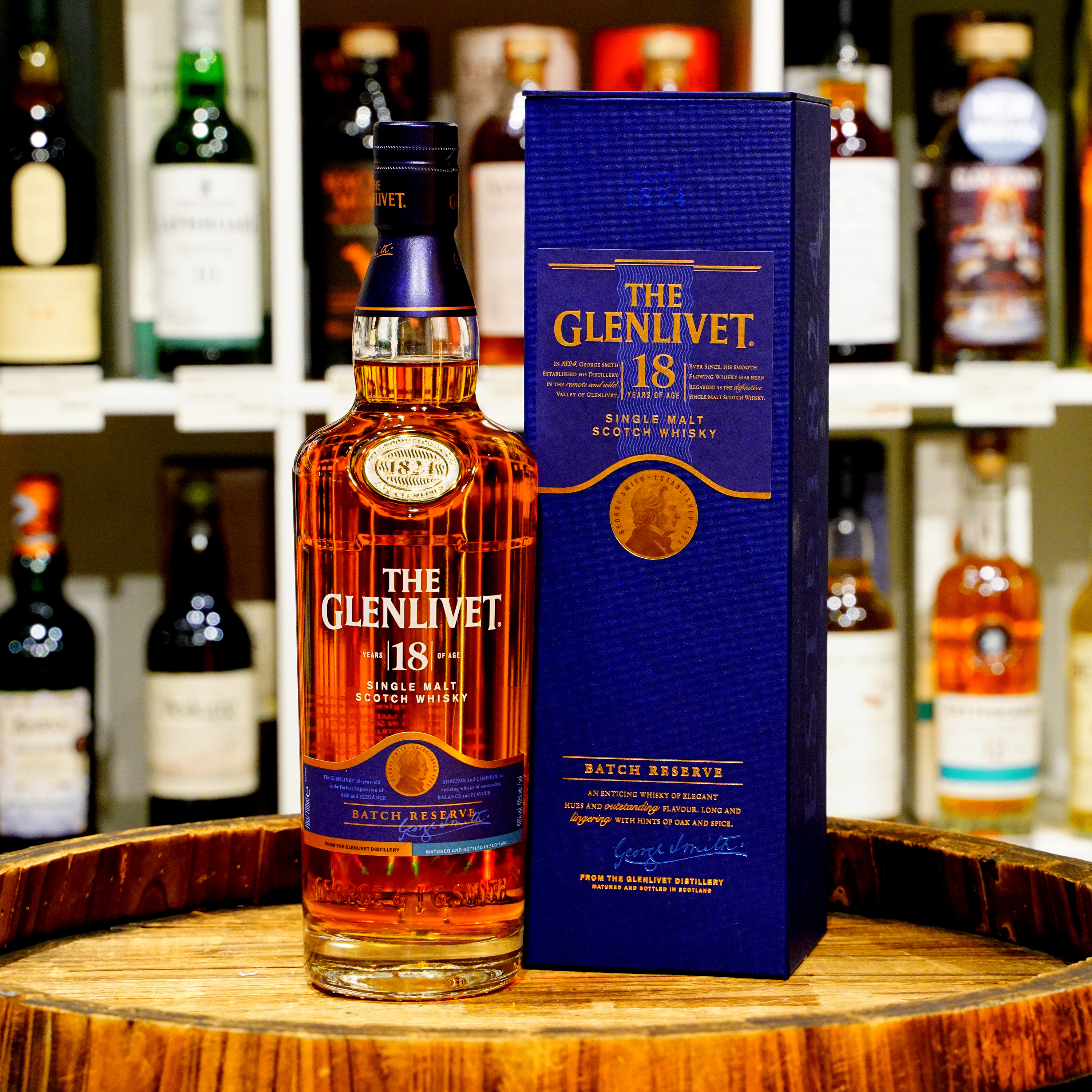 The Glenlivet 18 Years Old Single Malt Scotch Whisky
