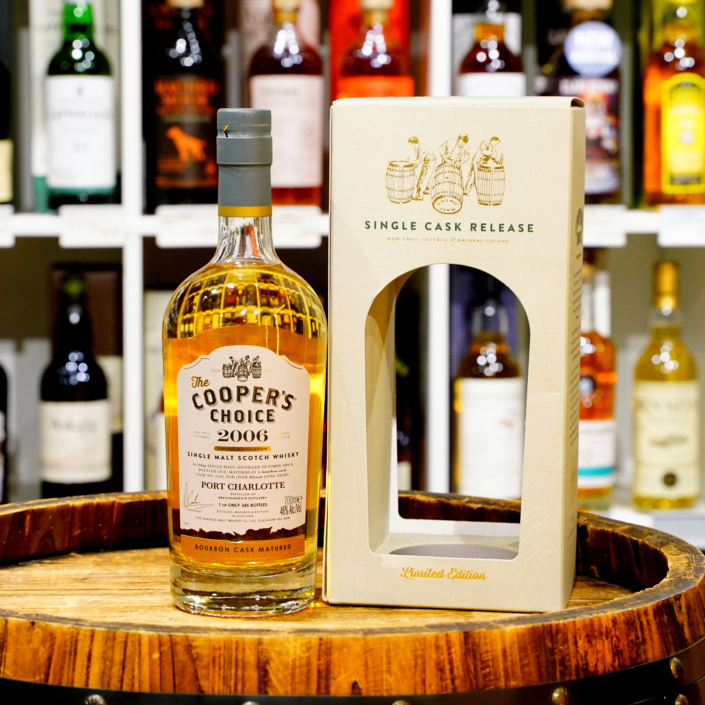 Cooper's Choice Port Charlotte 11 Years Single Malt Whisky 2006-2008