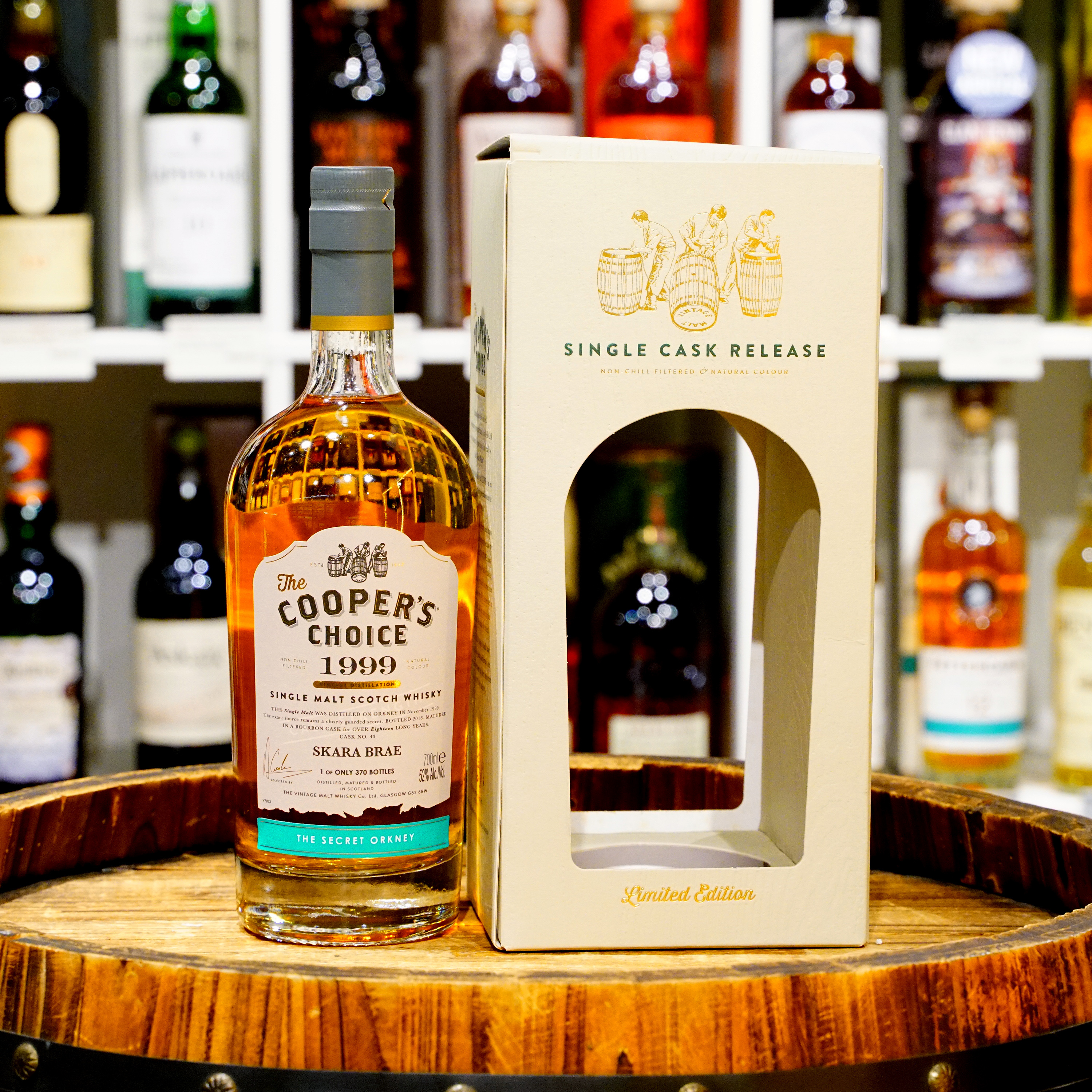 Cooper's Choice Skara Brae (Orkeny) 18 Years Old Single Malt Whisky (1999-2018)