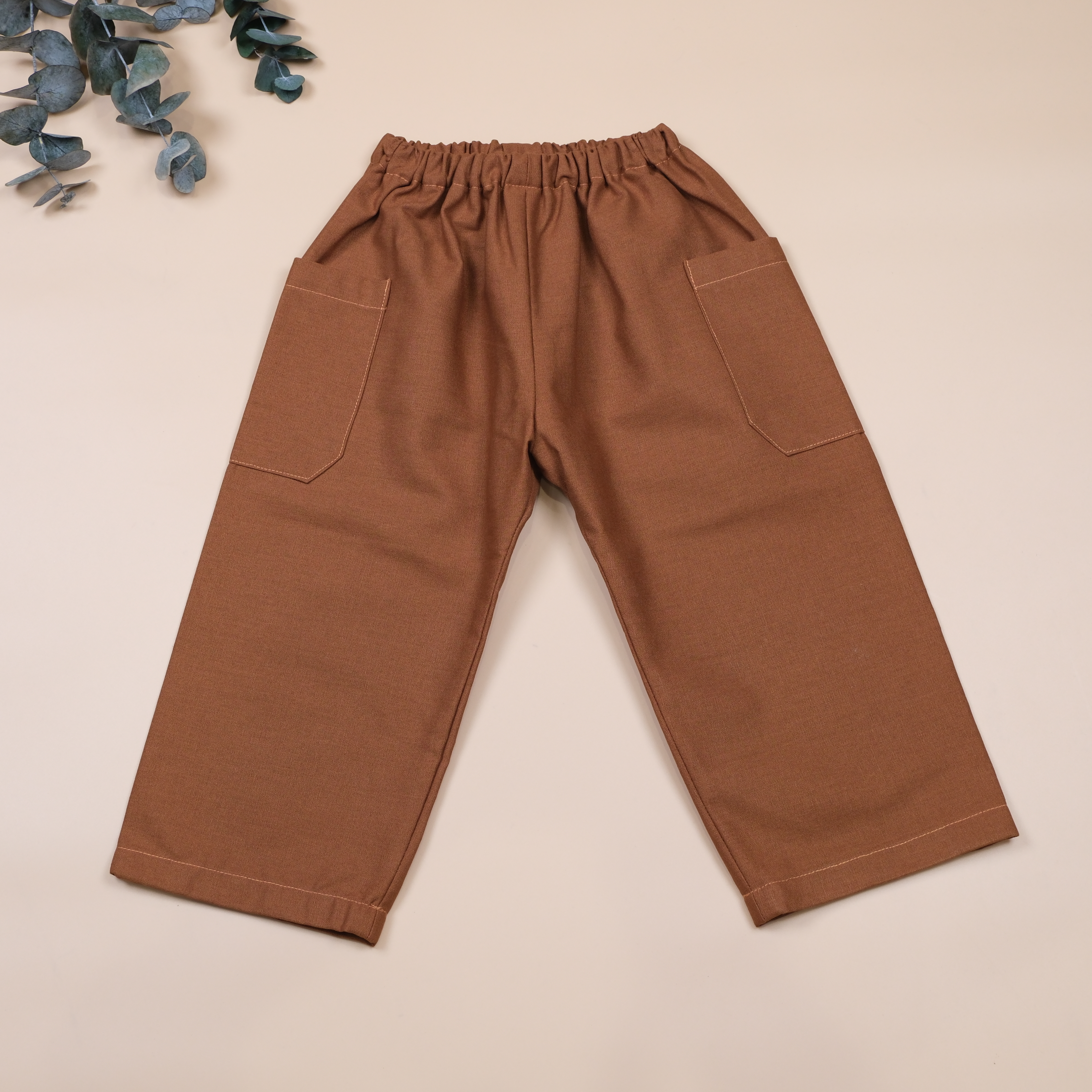 日常工作風長褲 ⦿ 焦糖