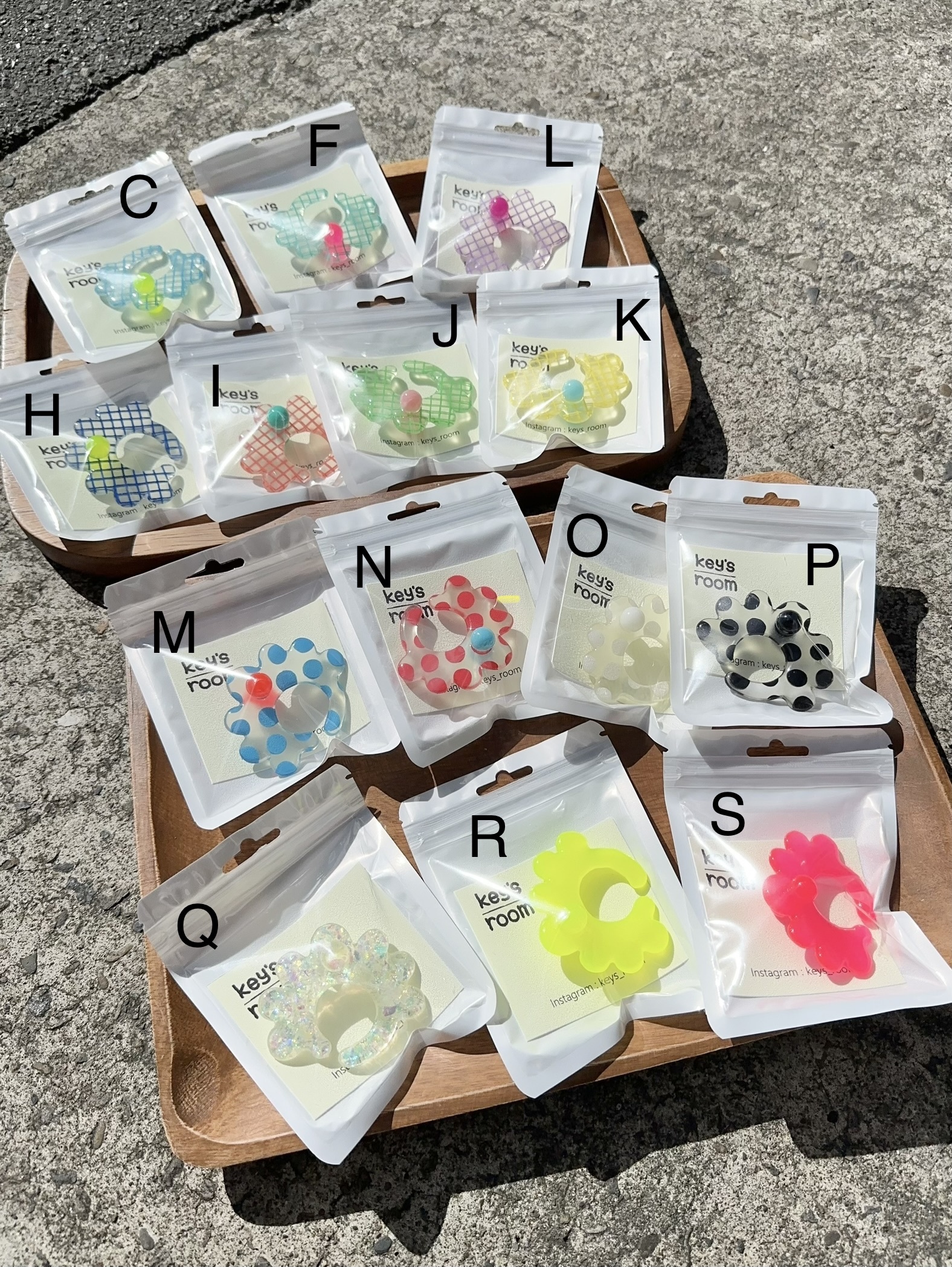 [key's room] 糖果系荷葉邊耳骨夾 | NO.1