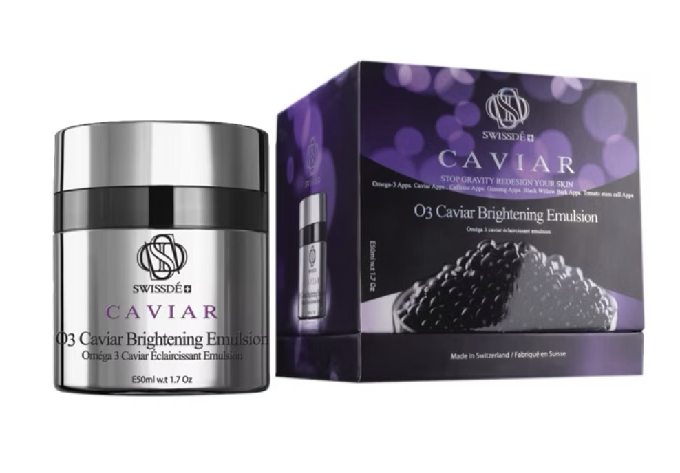 Swissdé O3鱘魚淨白無痕水嫩逆齡乳霜50ml 抗衰老面霜 去紋面霜