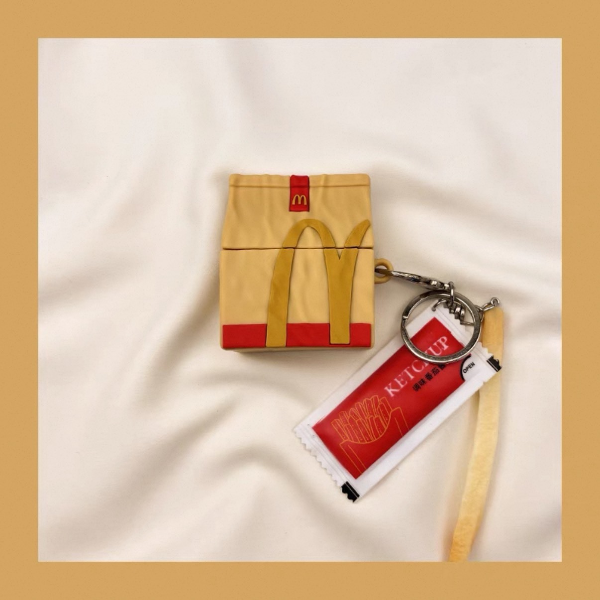 麥當勞紙袋 耳機殼