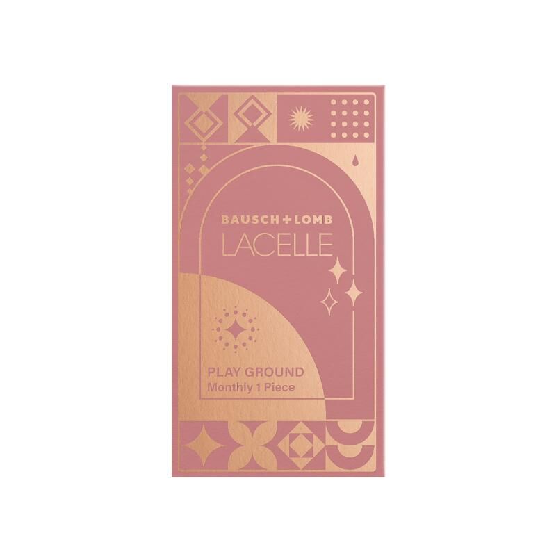 Bausch+Lomb博士倫LACELLE遊樂園系列彩色月拋1片裝