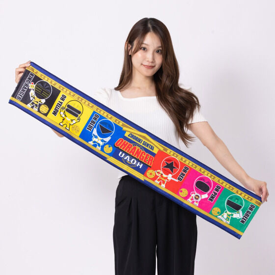 233474 Pbandai 預訂 2025/9月 超力戦隊オーレンジャー　デフォルメ　マフラータオル