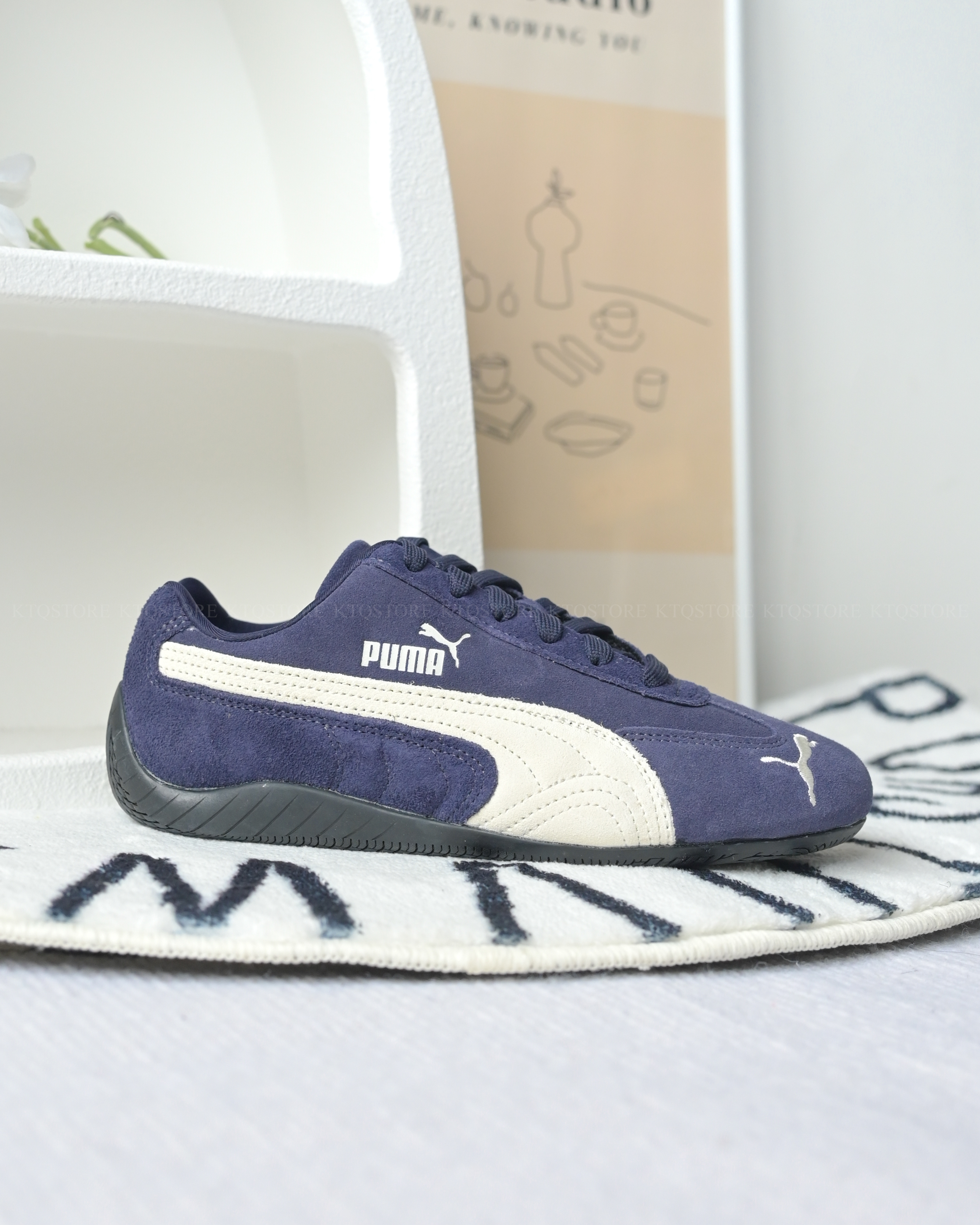 KTQ STORE ‧ Puma Speedcat OG 午夜藍奶油 398846-38