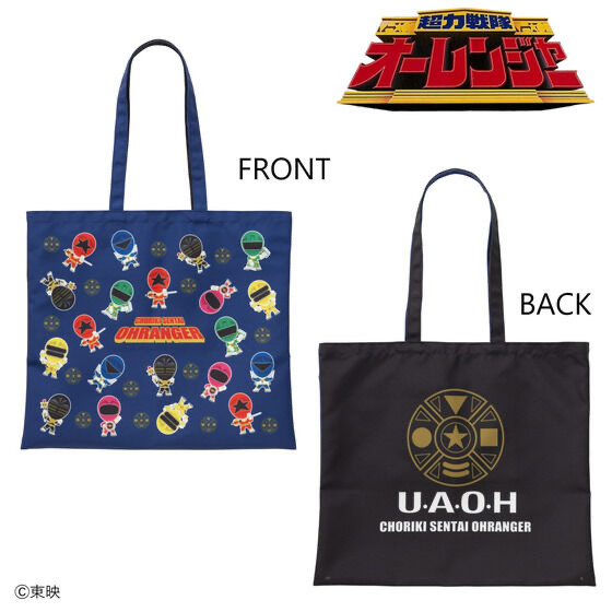 233475 Pbandai 預訂 2025/9月 超力戦隊オーレンジャー　デフォルメ　トートバッグ