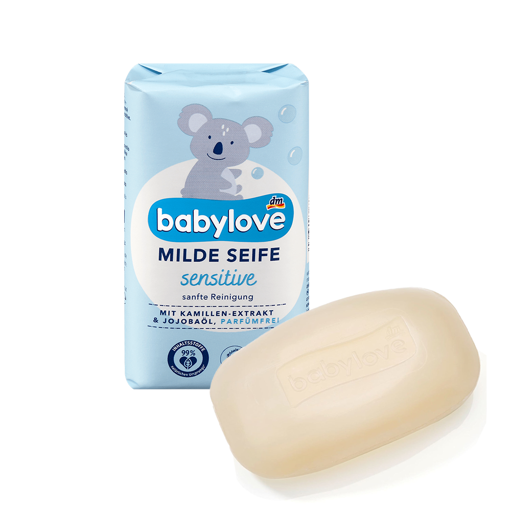 德國babylove寶寶溫和敏感香皂 100g