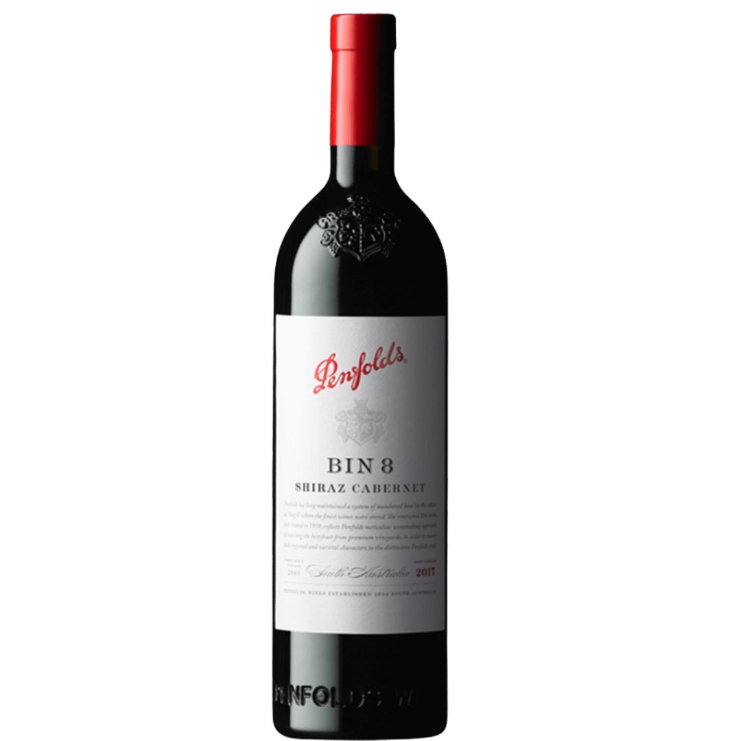 Penfolds Bin 8 Shiraz Cabernet 2017 750mL