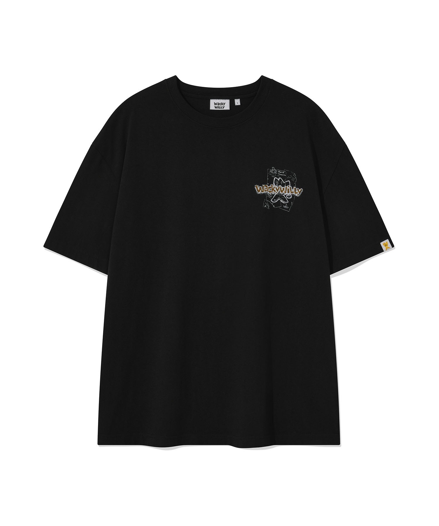 【WACKY WILLY】Ponte Kiki Short Sleeve T-Shirt R6496 WACKY WILLY】Ponte Kiki Short Sleeve T-Shirt R6496 (Wacky