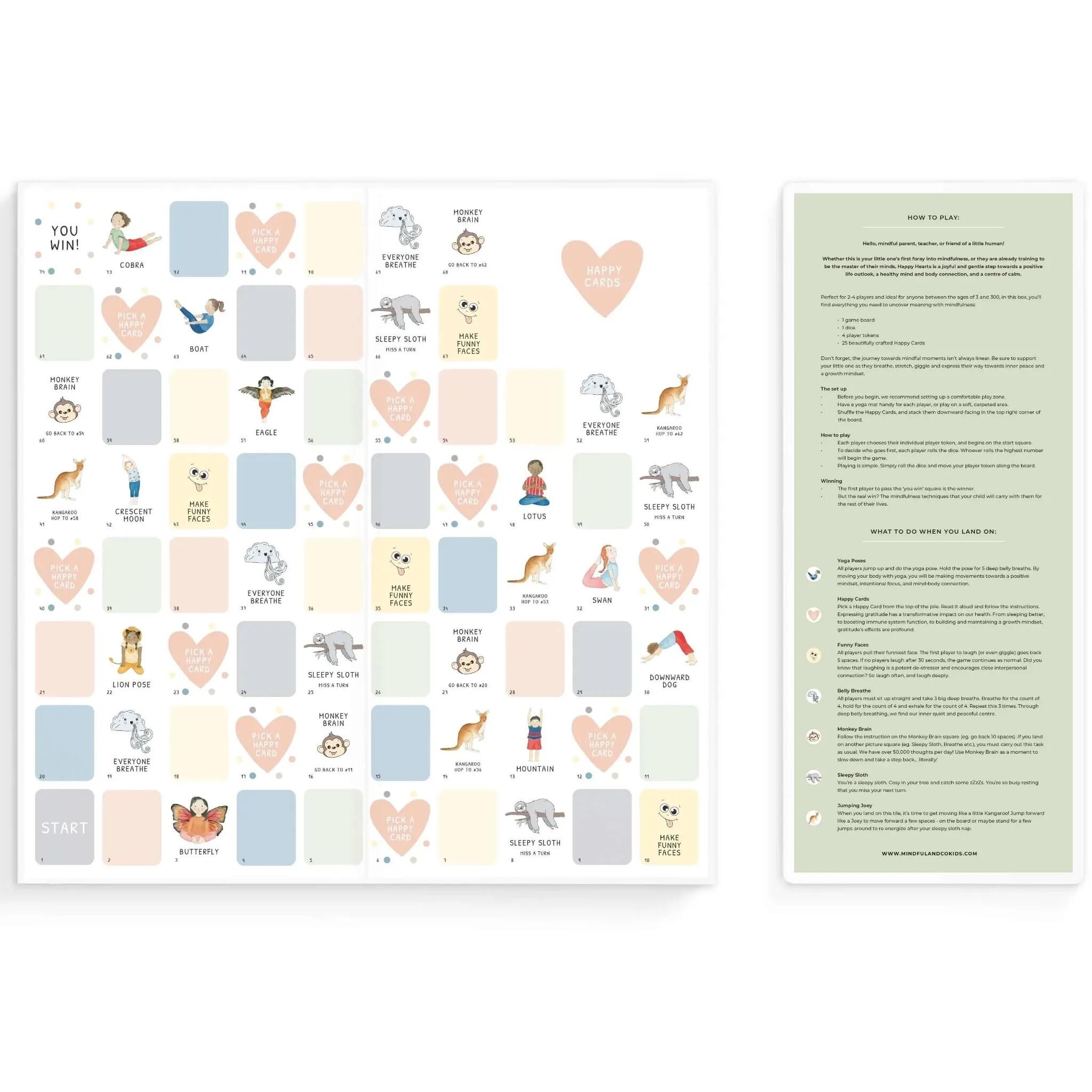 快樂之心棋盤桌遊