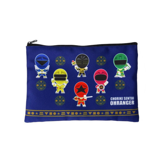 233476 Pbandai 預訂 2025/9月 超力戦隊オーレンジャー　デフォルメ　フラットポーチ