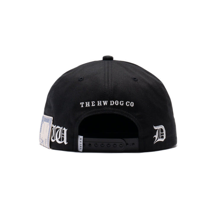 2025AW THE H.W.DOG &CO QUADRUPLE BOX CAP 刺繡 字體 滑板帽 帽子 現貨 D01021