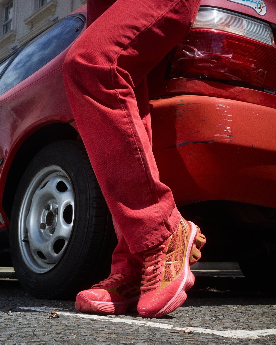 【Focus Store】預購 Kiko Kostadinov x Asics GEL-Kinetic Fluent US6-S "Cayenne" 紅色 1203A748-700