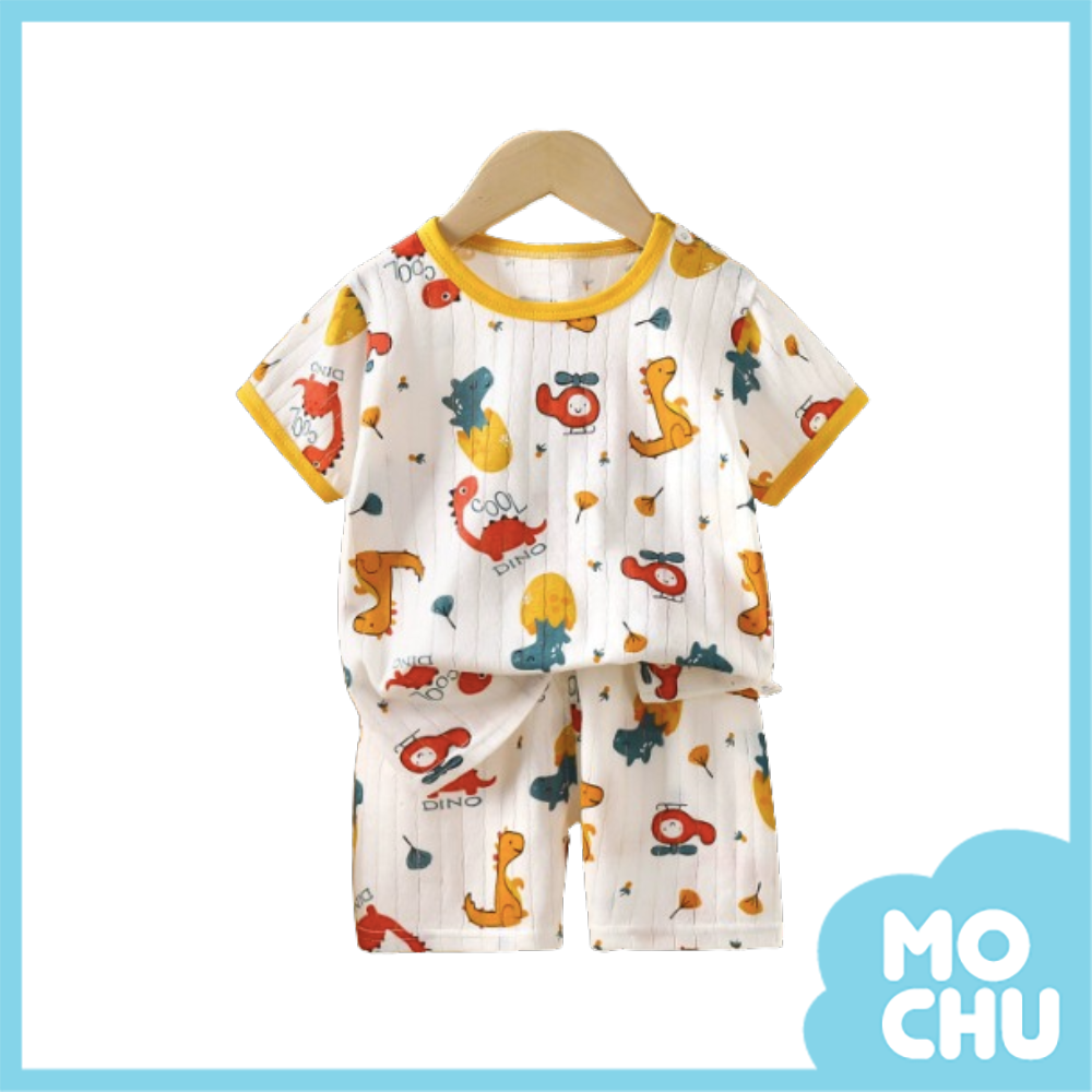 飛機恐龍短袖家居套裝
