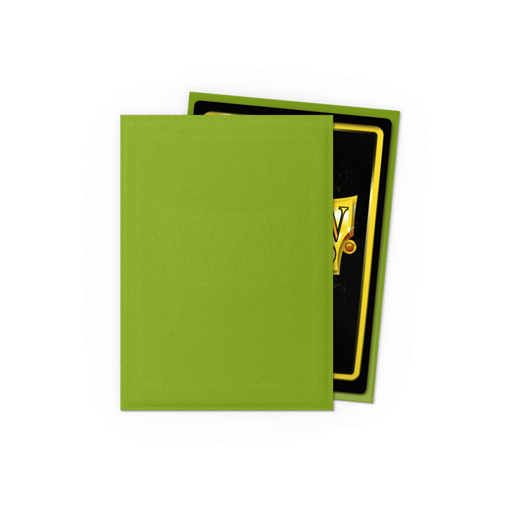 Dragon Shield 100 Matte Sleeves - Olive - Standard Size (AT-11040)