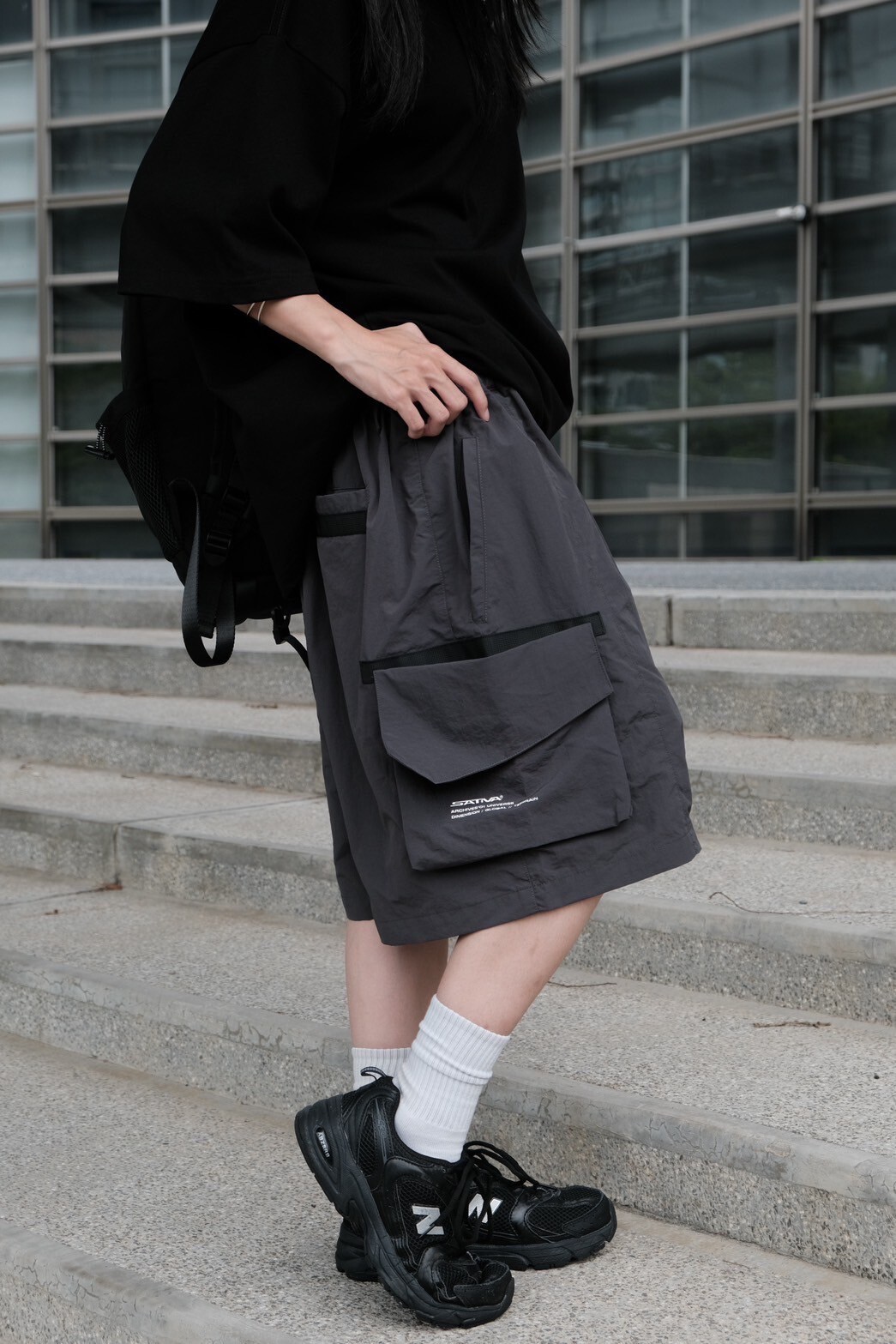 Sativa Studio SP-X2 "Track" Shorts 機能 口袋 短褲