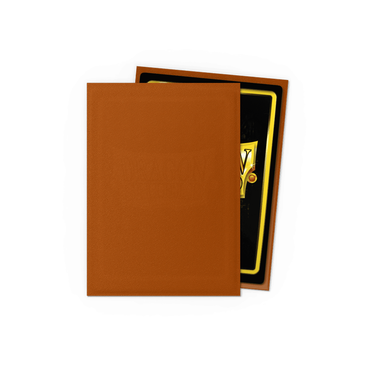 Dragon Shield 100 Matte Sleeves - Copper - Standard Size (AT-11016)