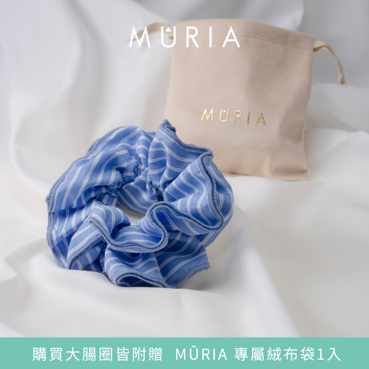MÛRIA  條紋藍大腸圈