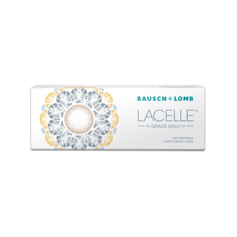 Bausch+Lomb博士倫LACELLE蕾絲炫眸彩色日拋10片裝