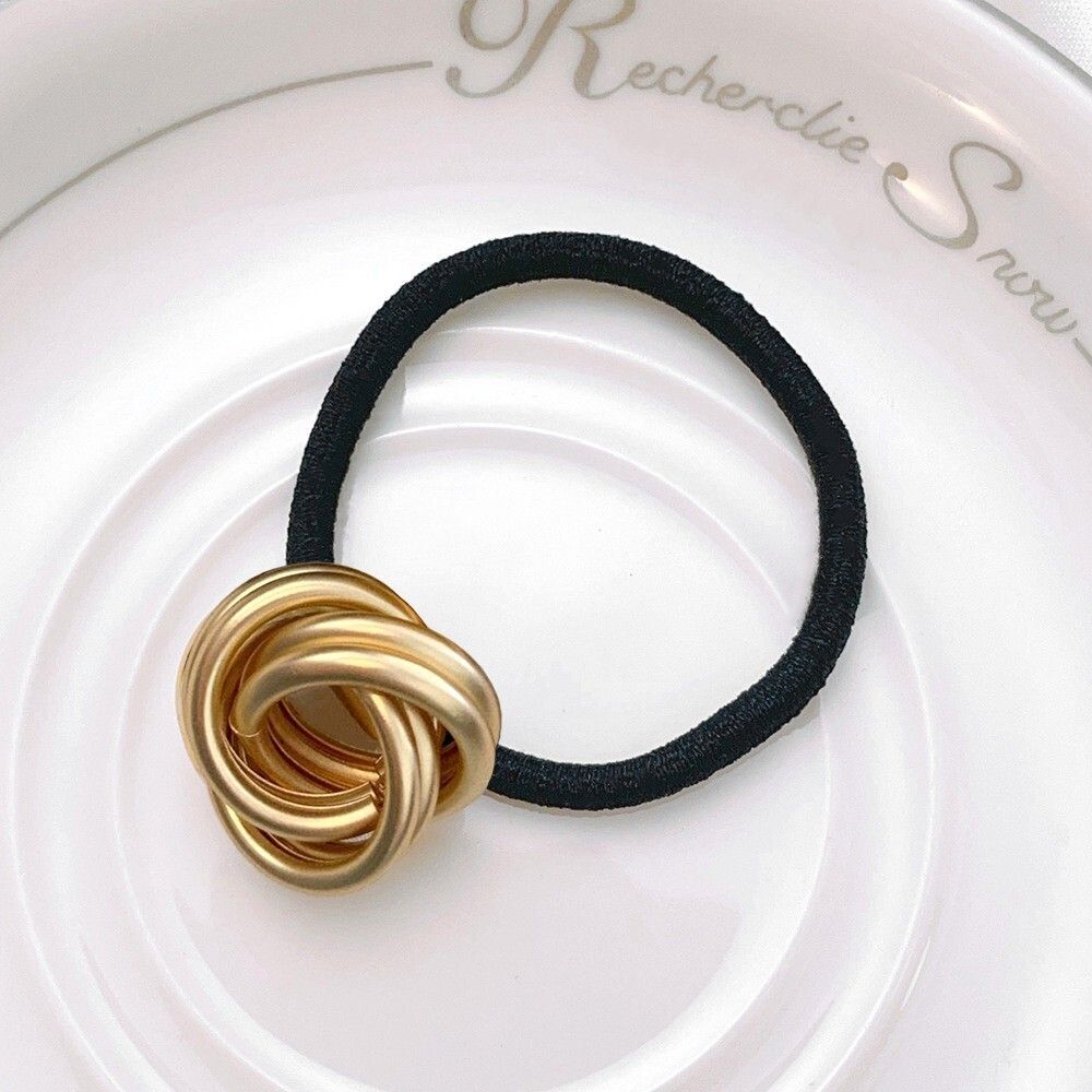 #N/A - 韓式 合金扭曲款氣質髮圈