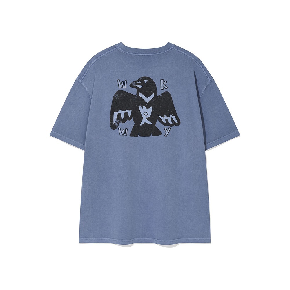 WACKY WILLY Dye Graphic Short-Sleeve T-Shirt