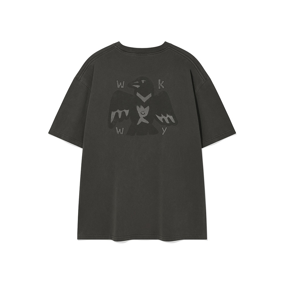 WACKY WILLY Dye Graphic Short-Sleeve T-Shirt