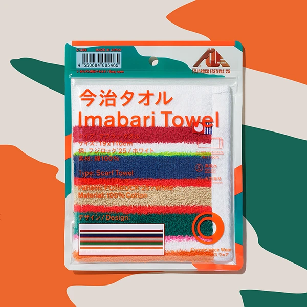 『代購+現貨商品』2025AW 日本 全家便利商店 限定 富士 音樂節 ConvenienceWear FUJI ROCK FESTIVAL 今治 運動 毛巾 手帕 現貨