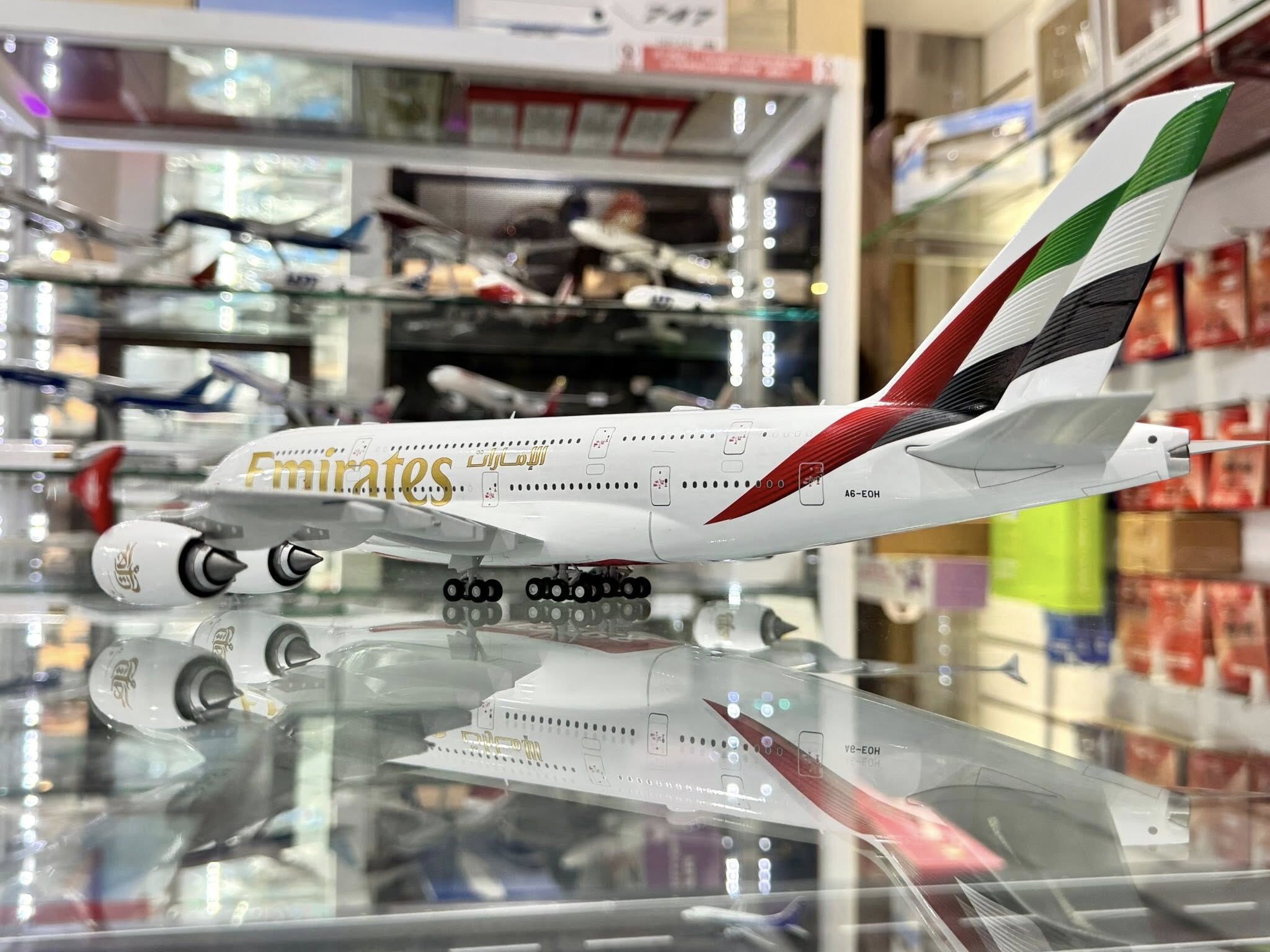 GeminiJets GEMINI200 阿聯酋航空 A380 1/200 REG#A6-EOH 全新