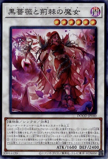 DOOD-JP040 (SR) 黑薔薇與荊棘的魔女
