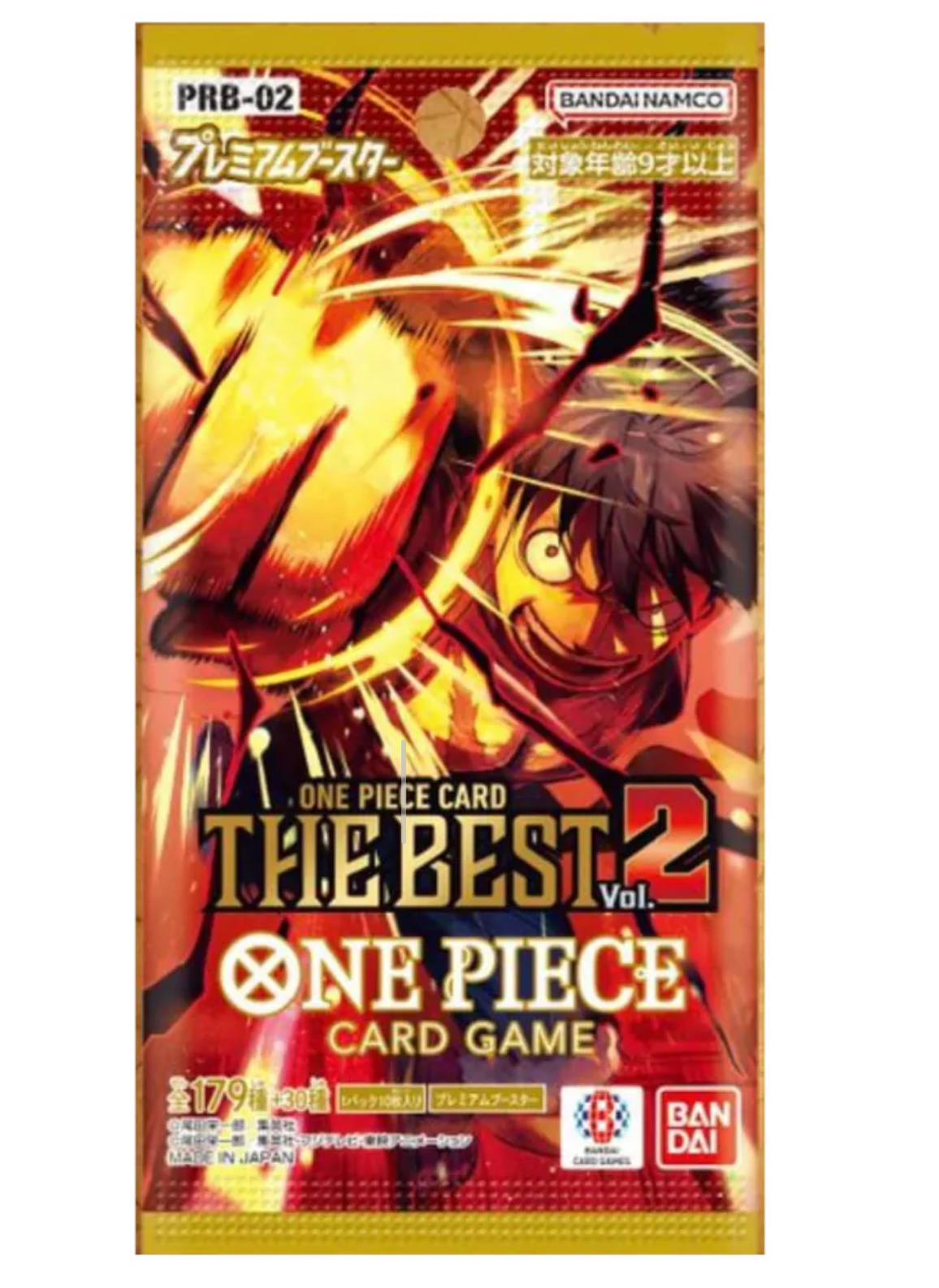 PRB-02 高級補充包 ONE PIECE CARD THE BEST vol.2