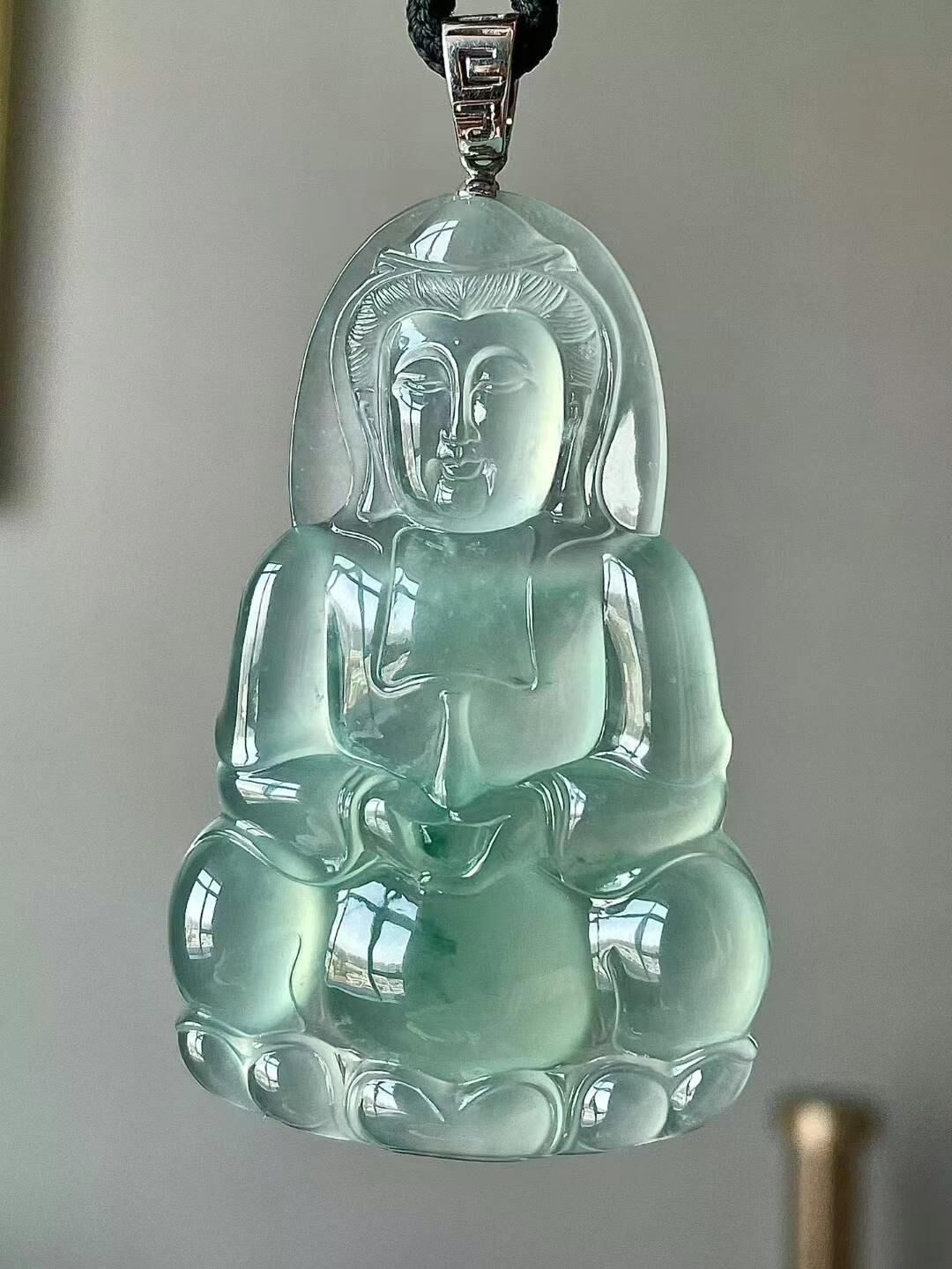 7205565 翡翠高冰飄花觀音