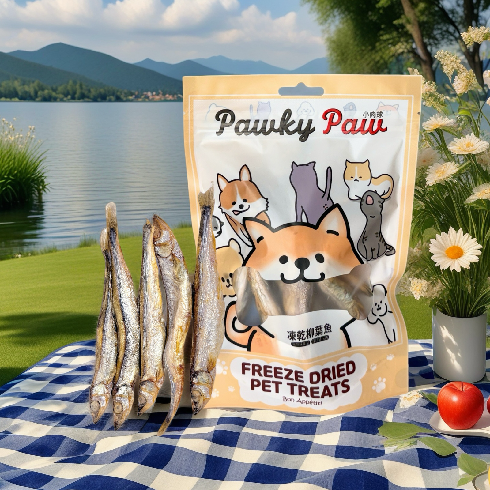 Pawky Paw - 凍乾柳葉魚