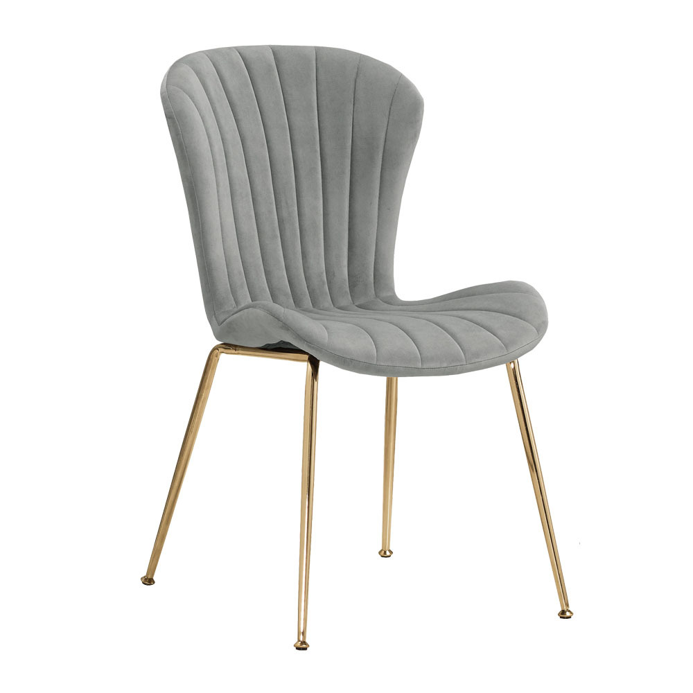 拉姆時尚絨布餐椅/休閒椅/造型椅(三色可選)