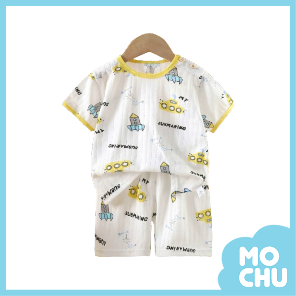海下遊艇短袖家居套裝