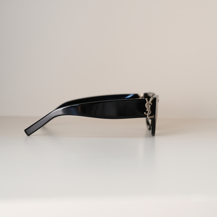 YSL 寬版SLM94黑色墨鏡