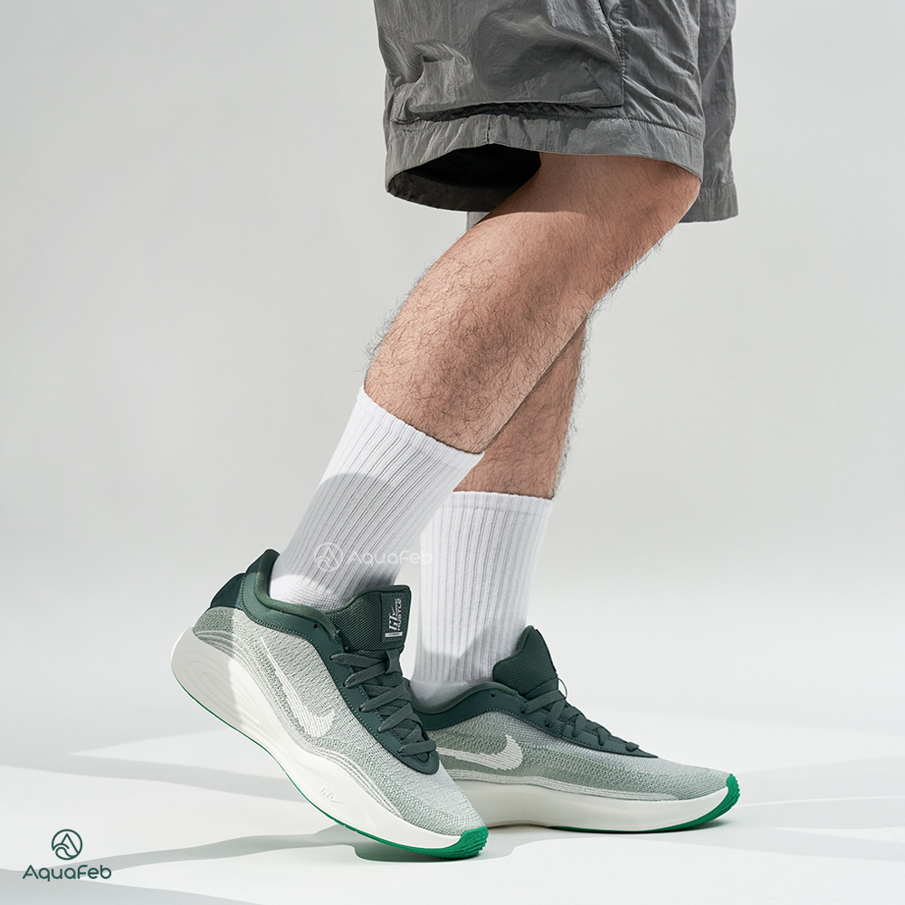 Nike G.T Hustle Academy EP 男 綠白 針織 緩震 實戰 運動 籃球鞋 FJ7808-300