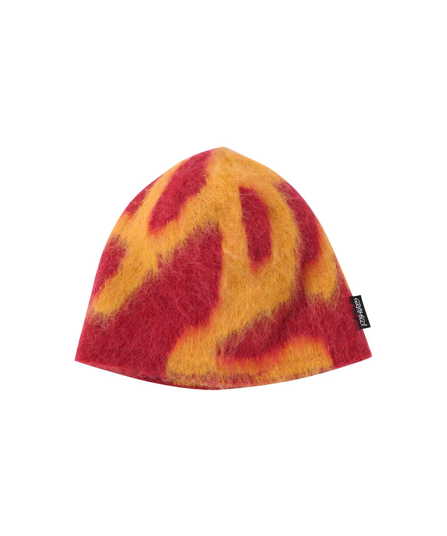 GRAMICCI｜MOHAIR BURLY RUNNINGMAN BEANIE "BURNT ORANGE"